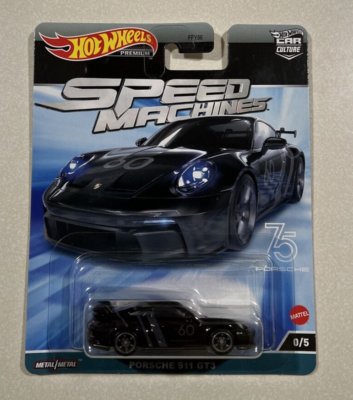 NEW 2023 Hot Wheels - Speed Machines Porsche 911 GT3 Chase Car 0/5