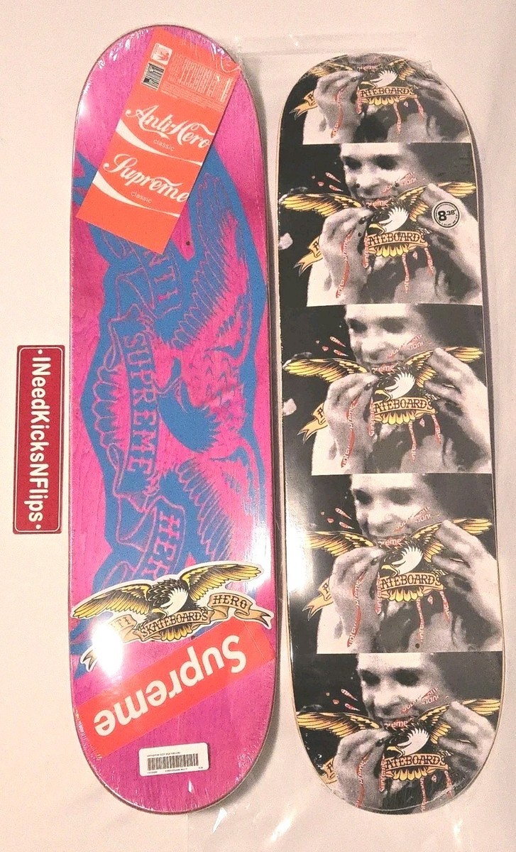 Supreme x AntiHero Ozzy Osbourne Skateboard Deck NEW 2025 ROCK GOD