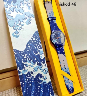 Swatch Art Jouney THE GREAT WAVE BY Katsushika Hokusai & ASTROLABE