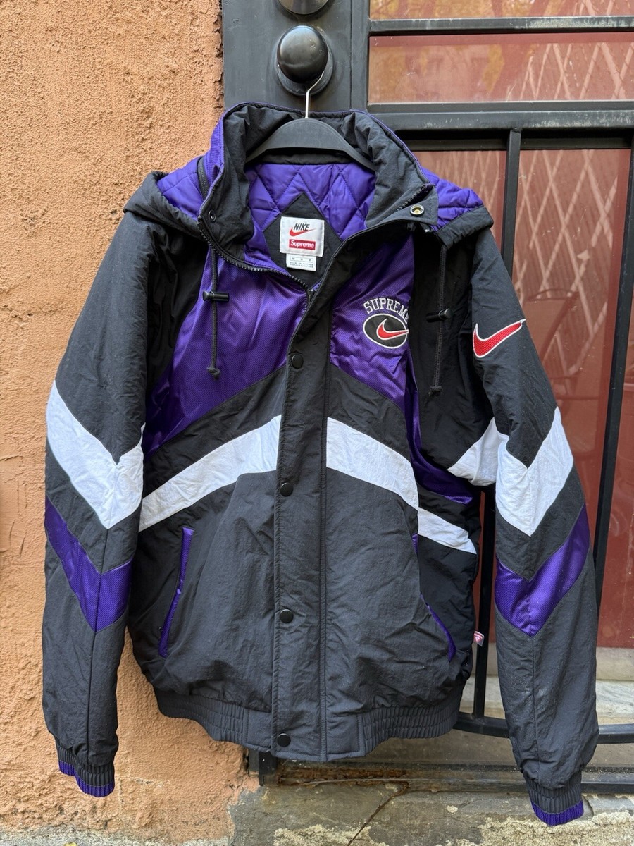 Supreme Nike Hooded Sport Jacket Purple | eBay