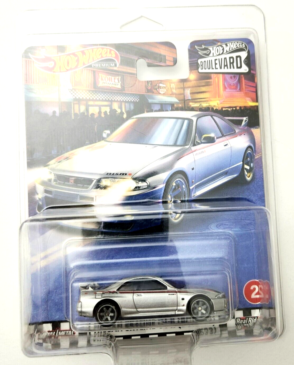 Hot wheels Nissan Skyline GT-R BCNR33 Silver #2 2020 Boulevard