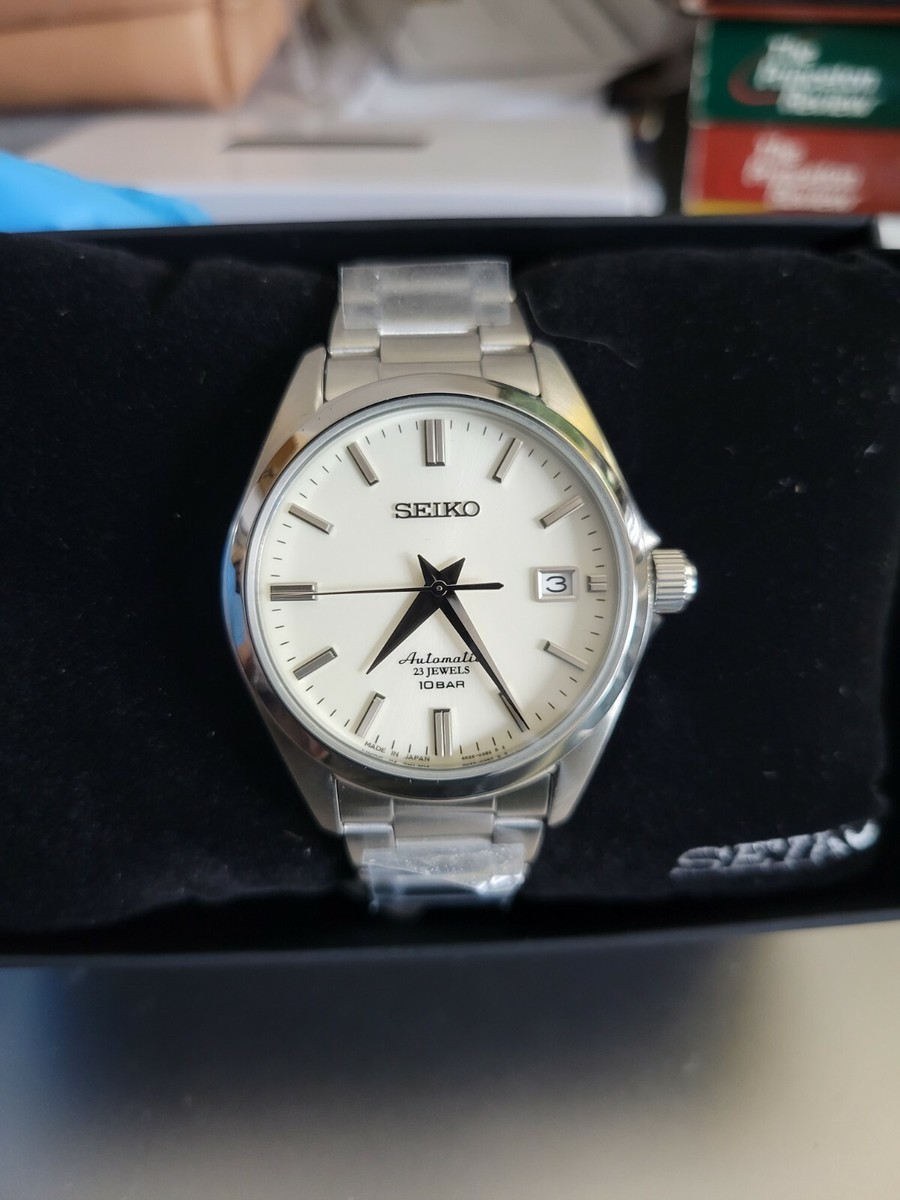Seiko Mechanical white dial Men's Watch JDM - SZSB011 | eBay