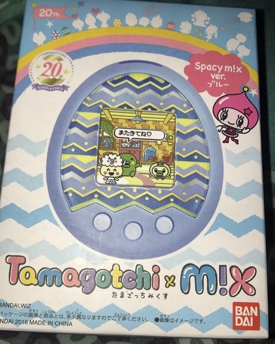 Bandai Tamagotchi Mix Spacy M X Ver. Blue Language Japanese From