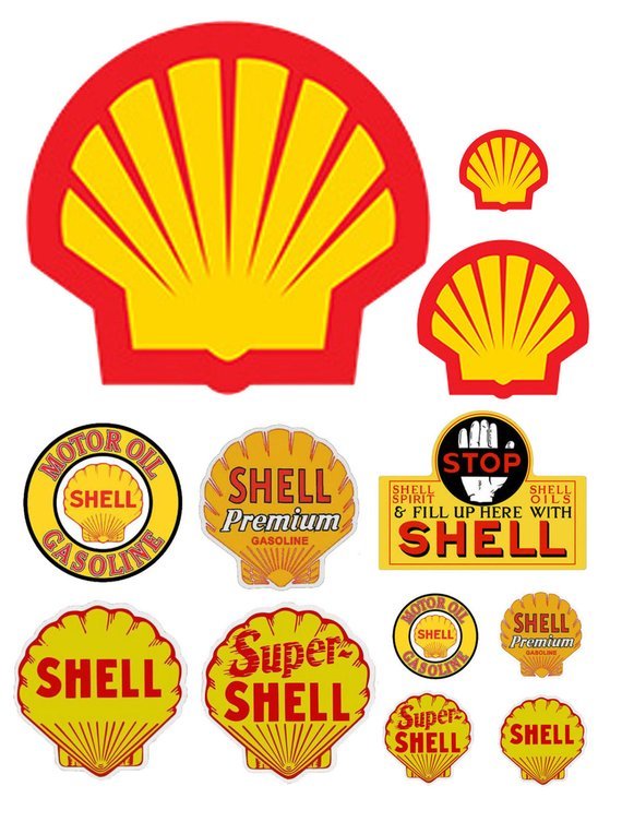 D*R様 シエルマーク ガソリンスタンド オブジェ D*R様 シエルマーク