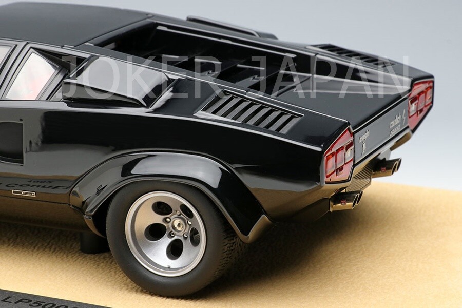 Make Up IDEA 1/18 Lamborghini Countach LP5000S 1982 IM065B Black