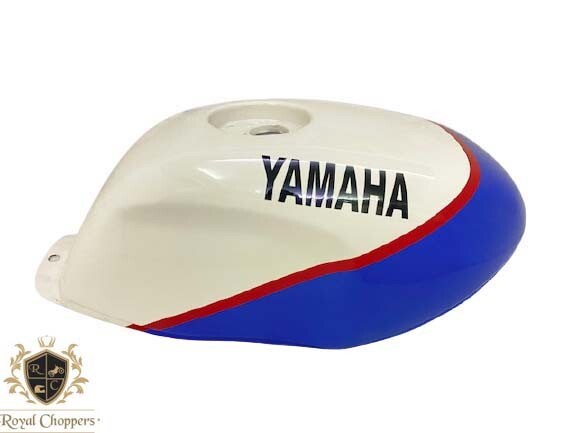 Fit For Yamaha Ysr 50 80 Ysr50 Ysr80 1989 Steel Tank Blue & White