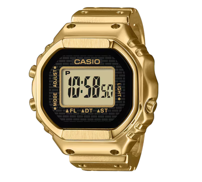 CASIO RING WATCH CRW-001G-9JR Stainless Steel World Time Alarm New