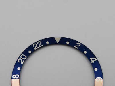 Rolex GMT 16700/10/50 Pepsi Blue Red Serif Bezel Insert Faded | eBay