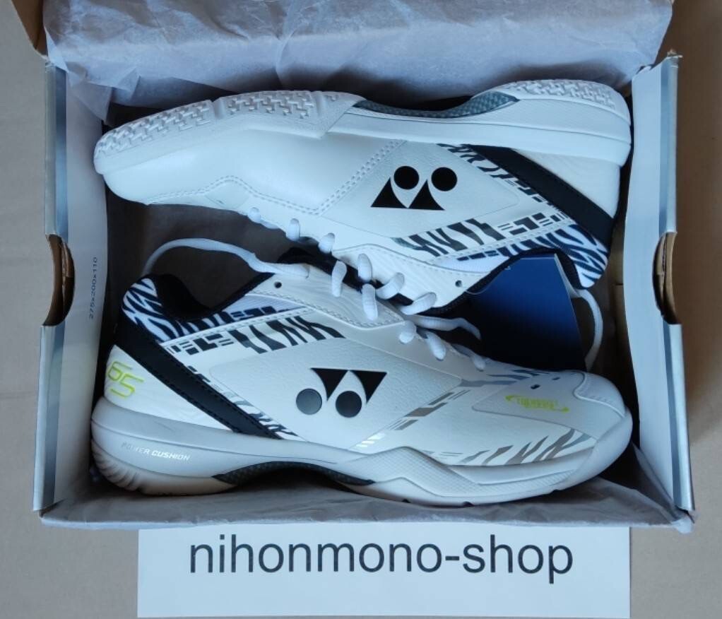 YONEX Badminton Shoes Power Cushion 65Z3KM SHB65Z3KM White Tiger
