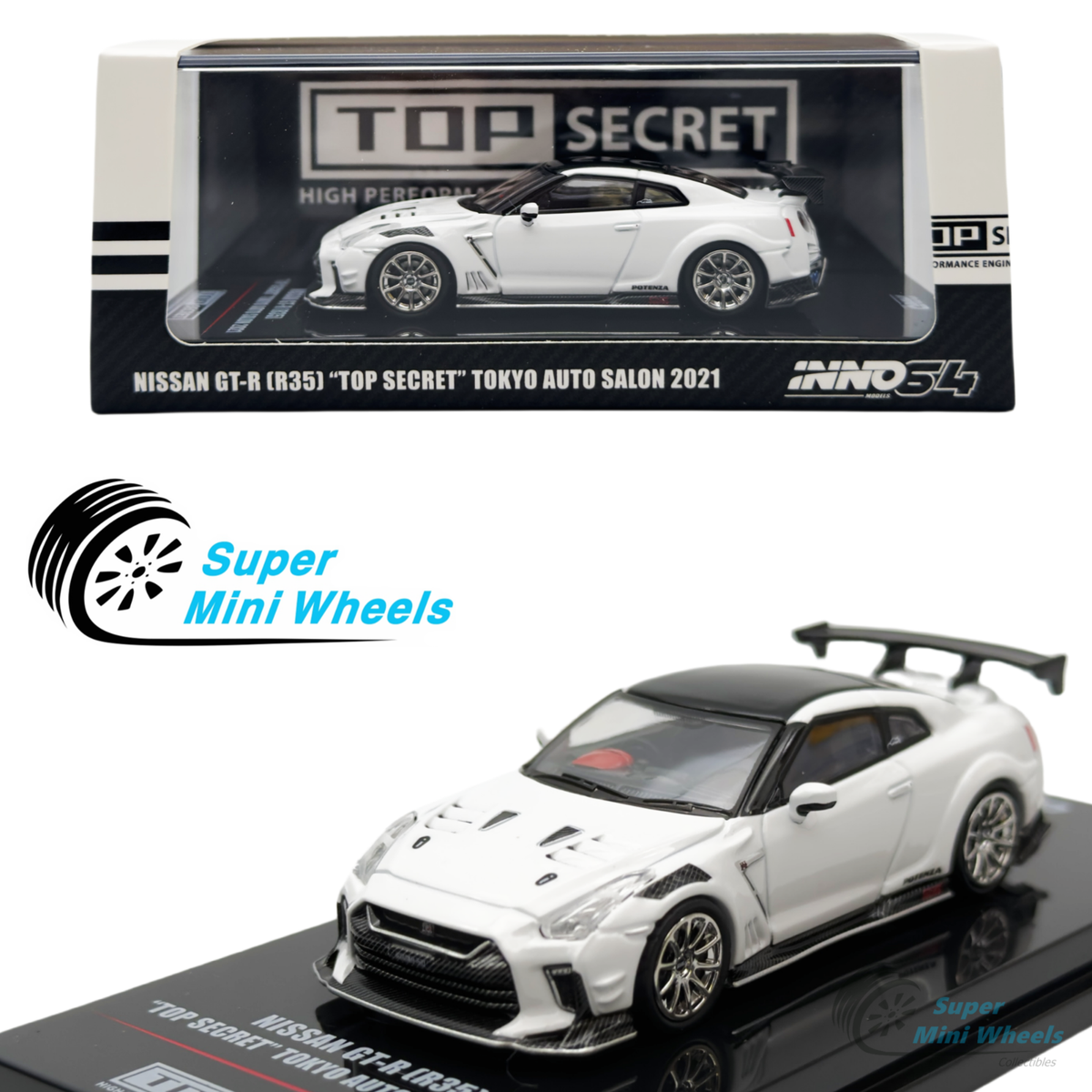 INNO64 1:64 Nissan GT-R R35 