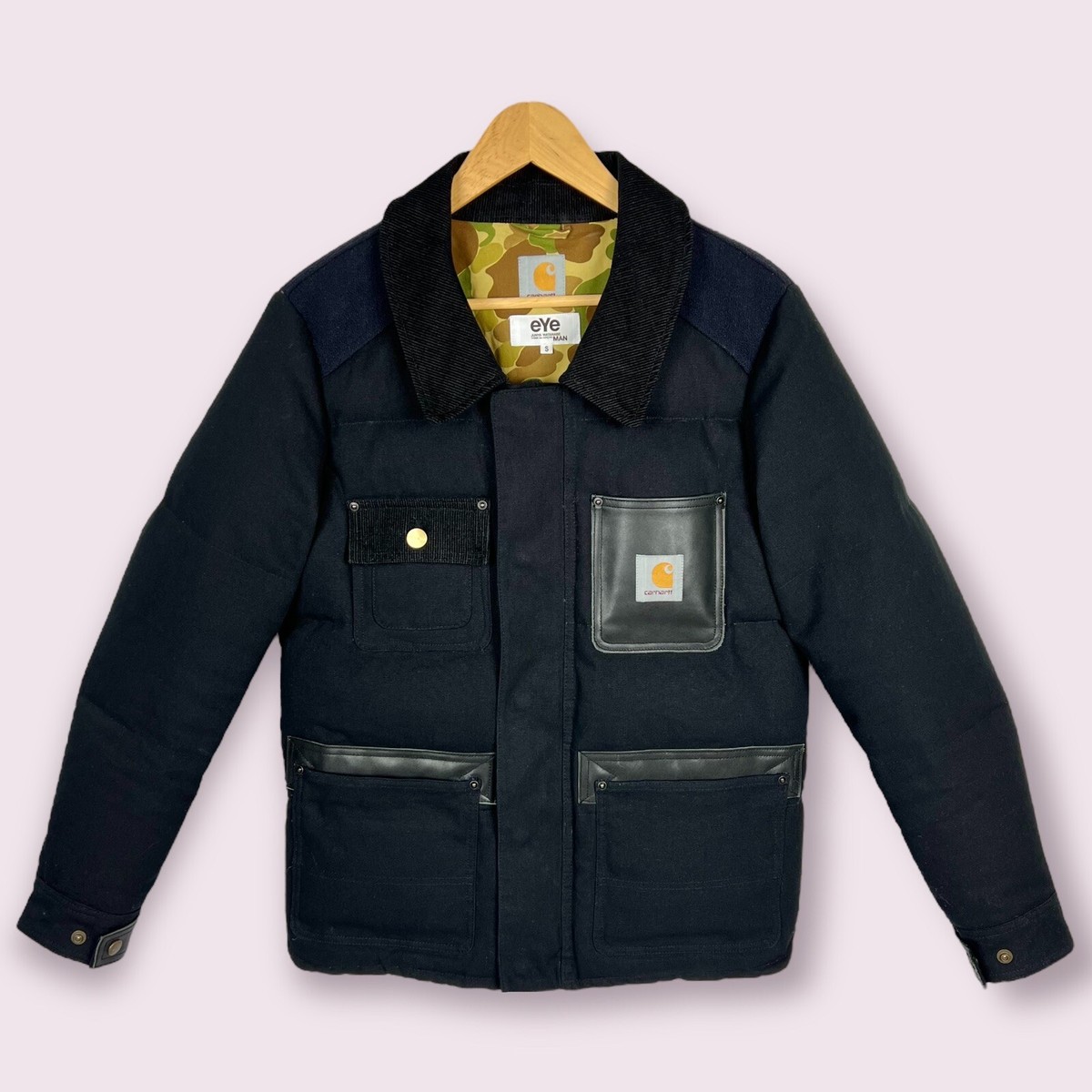 Junya Watanabe MAN eYe X Carhartt Down Fill Chore Work Jacket