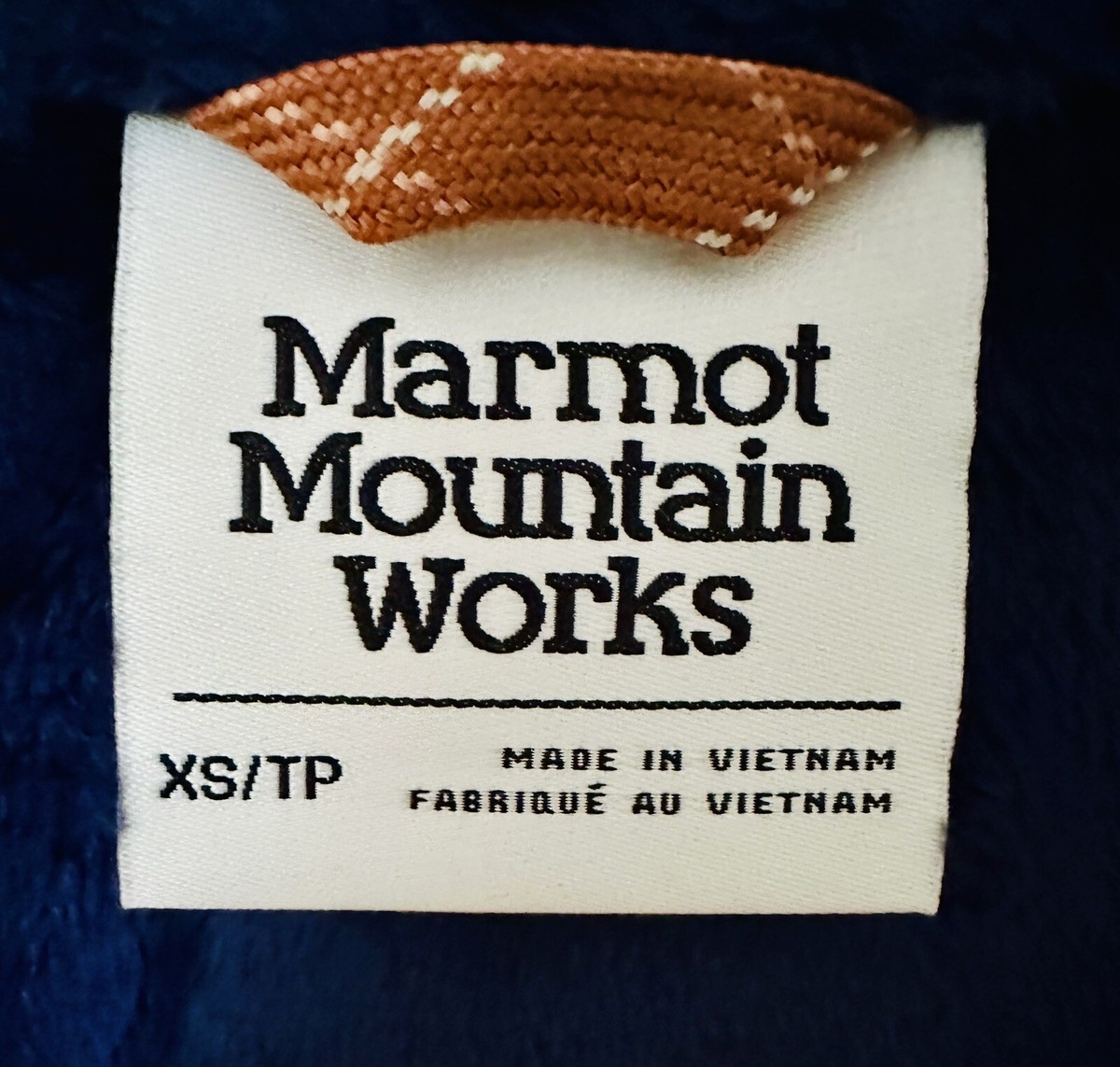 NWTs Marmot Women's Homestead Sherpa Fleece Jacket. Arctic Navy