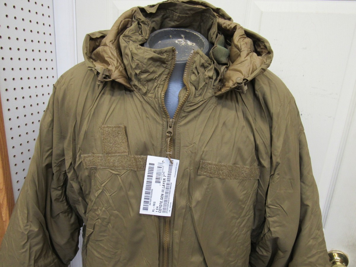USMC Happy Suit Parka Coyote Extreme Cold Weather Gen III Layer 7