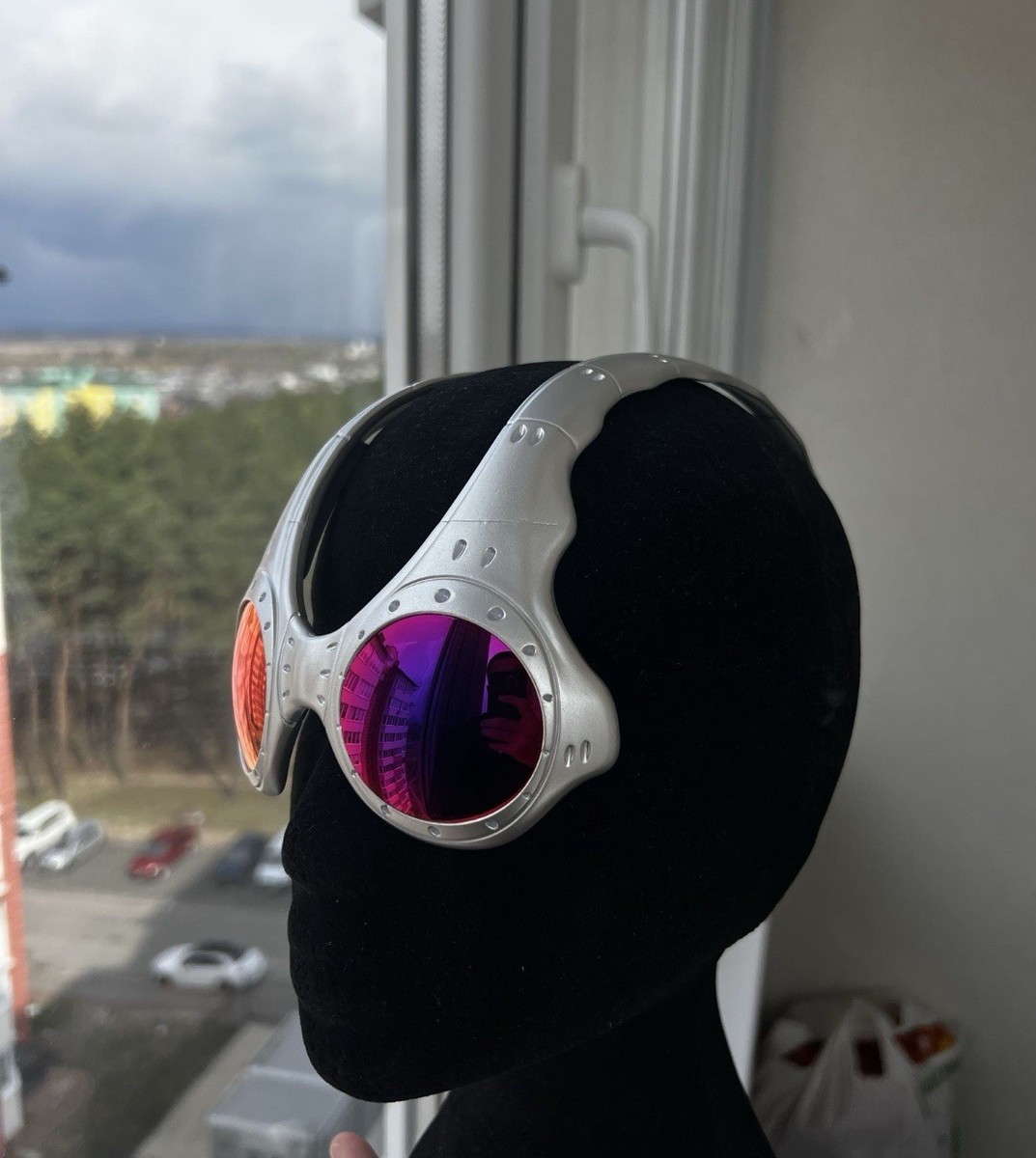 Oakley Over The Top Sunglasses Ruby Iridium Prizm Future Blade