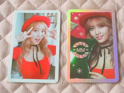 ver. Momo) TWICE TWICECOASTER : LANE & CHRISTMAS EDITION Photocard