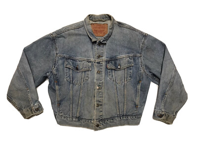 Rare Levi Strauss & Co. Embroidered 501 Live The Legend Denim