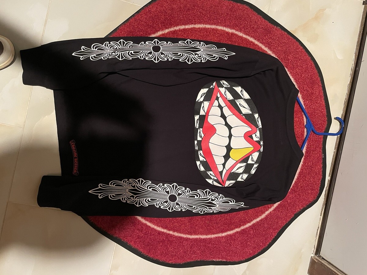 Chrome Hearts Matty Boy Mouth long Sleeve T-shirt Size L | eBay