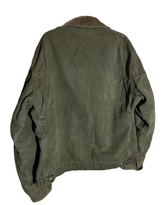 RARE Vintage JB1866 Green Blanket Lined Carhartt Detroit Jacket