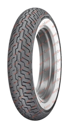 Dunlop D402 White Wall MT90B16 Front & Rear Tire Set