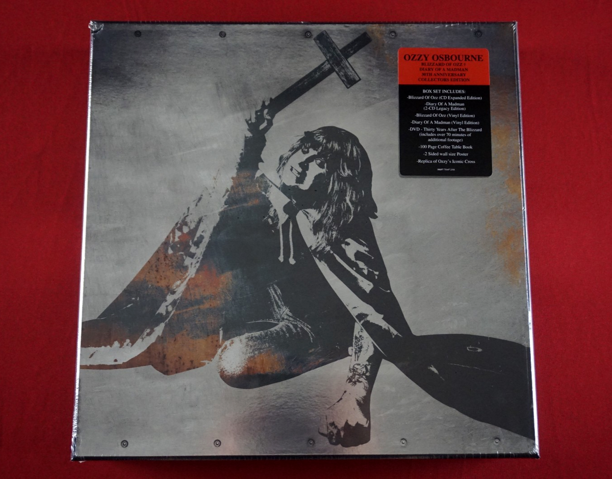 Ozzy Blizzard Of Ozz Diary Of A Madman 30 Anni Collector Edt Vinyl