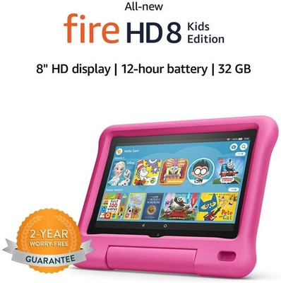 Amazon Fire HD 8 (10th Generation) Kids Edition 32GB, Wi-Fi, 8in