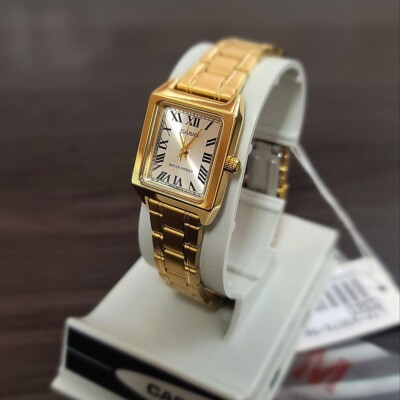 CASIO Woman Metal Wrist Watch LTP-V007G-9B Original New | eBay