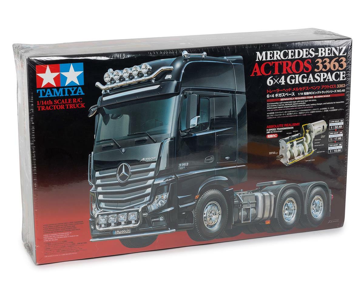 Tamiya 1/14 Mercedes-Benz Actros 3363 Semi Truck Kit (GigaSpace