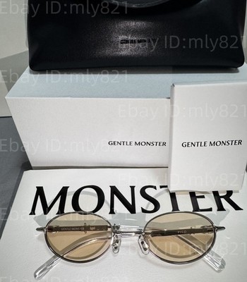 GentleMonster Sunglasses Pocket - Pico 02(BR) Silver Frame orange