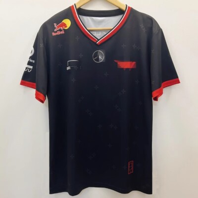 2022 T1 UNIFORM FAKER選手のジャージ 黒/赤 2022 T1 UNIFORM FAKER