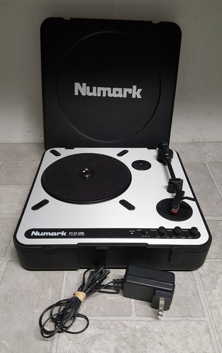 PARTS/REPAIR Numark PT-01 Portable DJ Turntable Record Player | eBay
