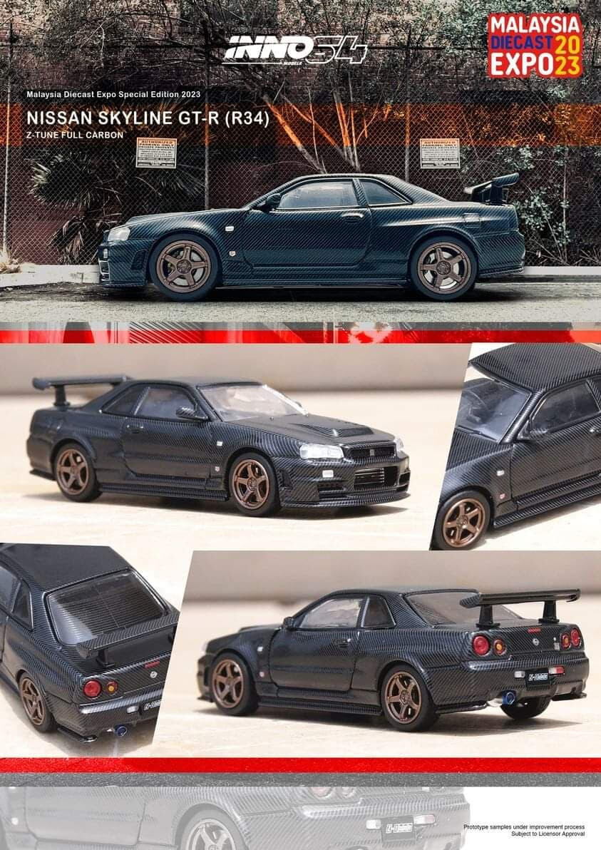 INNO 64 MDX 2023 NISSAN SKYLINE GT-R R34 Z-TUNE