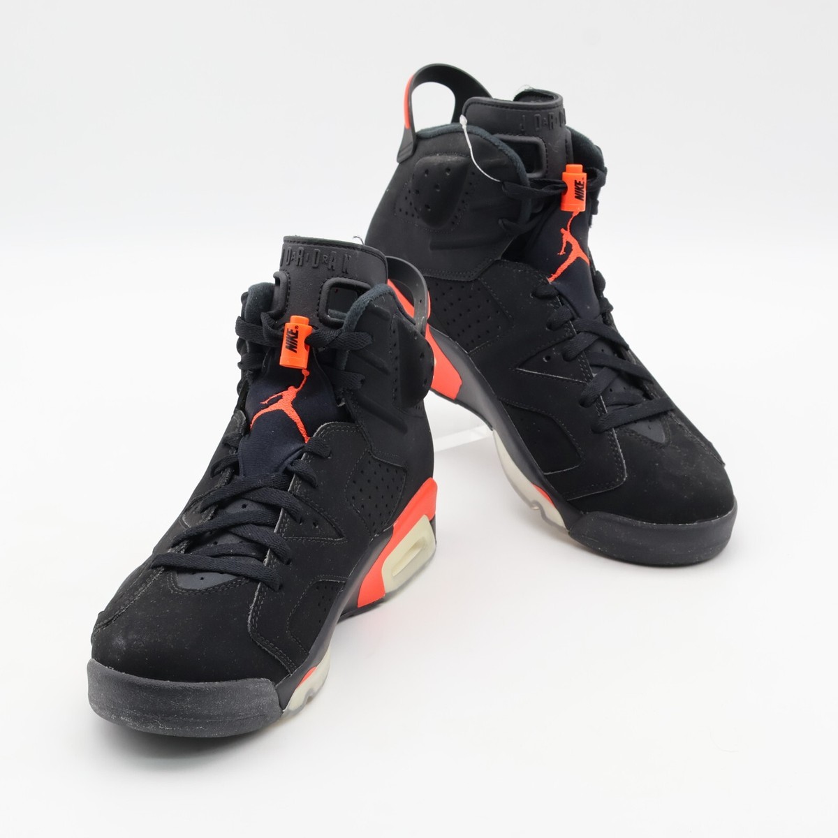384664-060 Nike Air Jordan 6 Retro Black Infrared (Men's) | eBay
