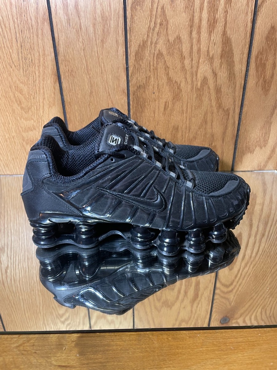 Size 6 - Nike Shox TL Triple Black for sale online | eBay