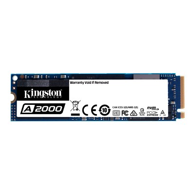 Kingston 1TB A2000 M2 NVMe PCI Express (S{A2000M8/1000G}) Solid