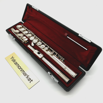 YAMAHA YFL-211S Flute E mechanism excellent condition F/S Courier