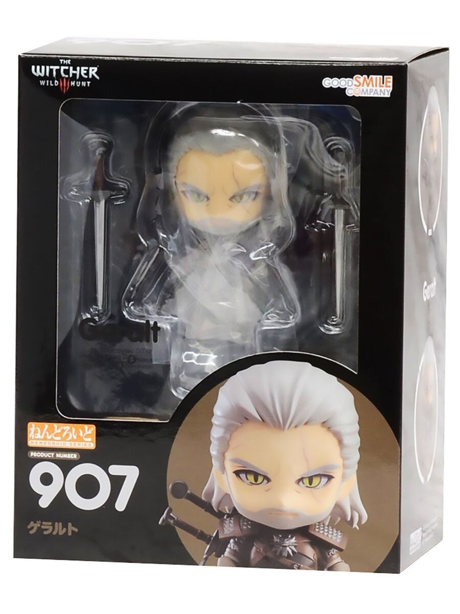 Good Smile Company NENDOROID 907 Geralt The Witcher Wild Hunt Toy