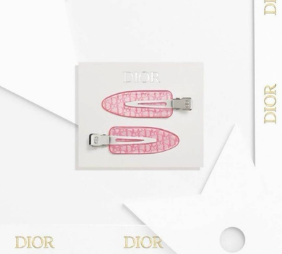 Dior Hair Clip Hairpin Backstage Pink 2025 not for sale Japan NEW
