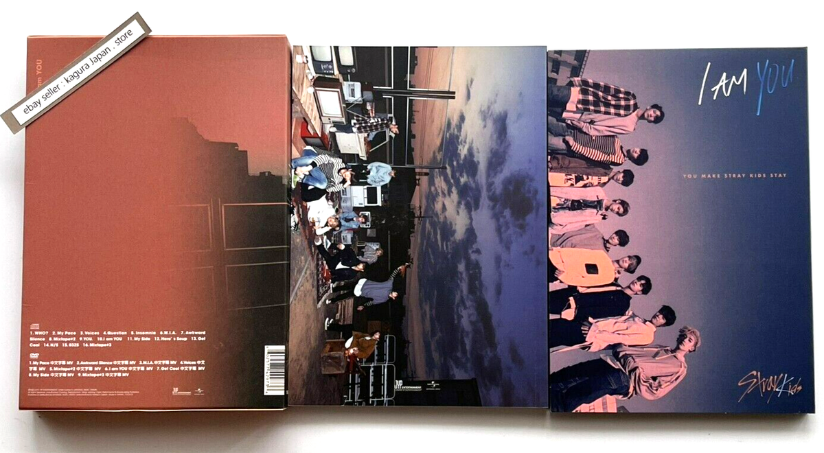 Stray Kids I am YOU + Yellow Wood Taiwan Special Edition CD + DVD