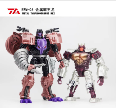 In Stock New TransArt BWM-06 Tyrannosaurus TransMetal Megatron