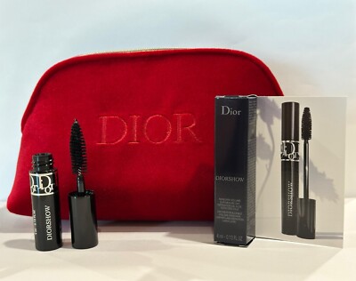 Dior Holiday Gift Set ⭐ Trousse Rouge Red Pouch ⭐ Diorshow