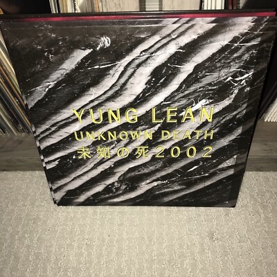 Yung Lean Unknown Death 2002 VINYL 2018 Pressing Ecco2k Bladee Lil