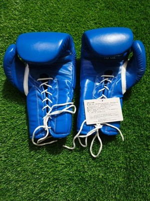 Winning Boxing Gloves 16oz Blue MS-600 Lace-up type Pro Gloves