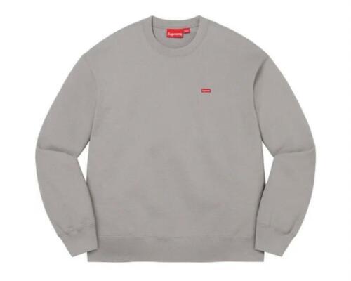 Supreme Crest Crewneck Heather Grey | eBay