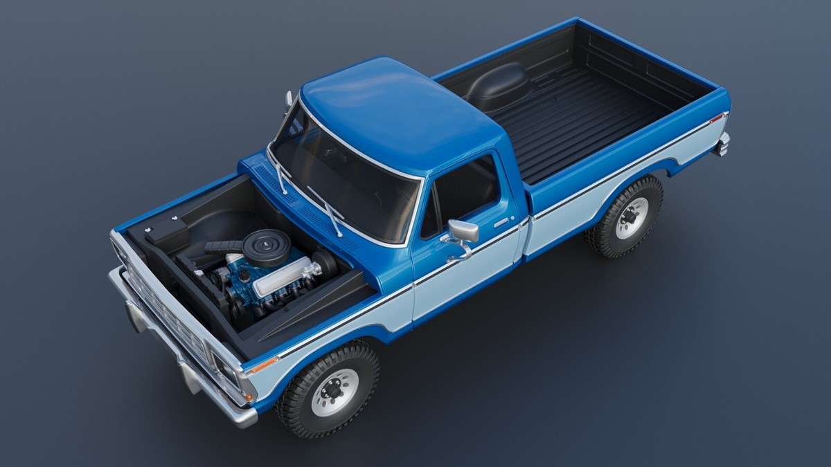 1979 Ford F150 Pickup Model Kit - 1/24 - 3D Printed | eBay