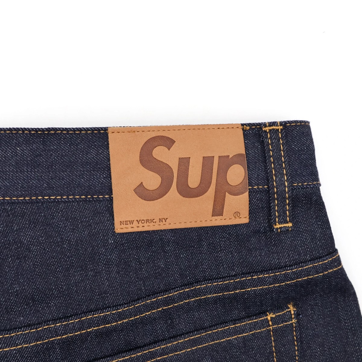 Supreme S Logo Rigid Baggy Jean Rigid Indigo | eBay