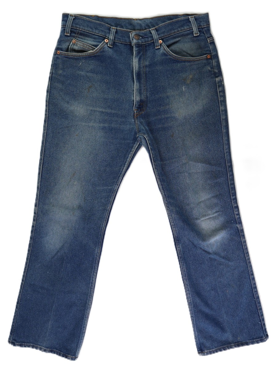 VTG 80s LEVI'S 517 2017 USA Men's 36 x 31 Blue 100% Cotton Denim