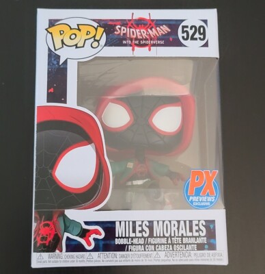 Funko Pop Spider-Man Into Spiderverse Casual Miles Morales Vinyl
