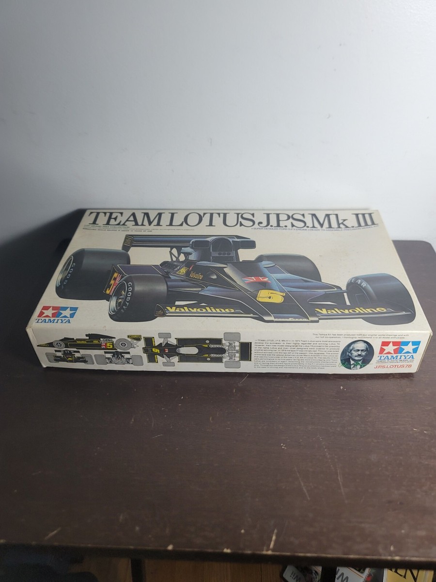1/20 TAMIYA TEAM LOTUS J.P.S.Mk.III GRAND PRIX MODEL KIT #20004