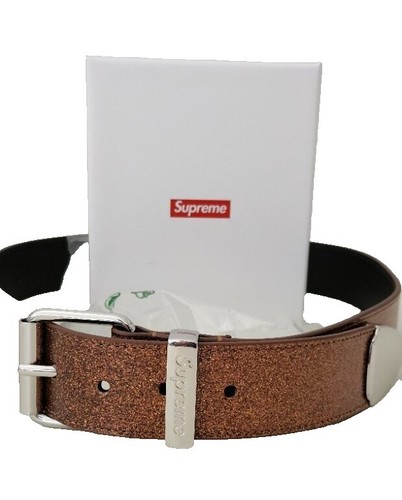 Supreme Glitter Vinyl Ranger Belt SS2022 Brand New | eBay