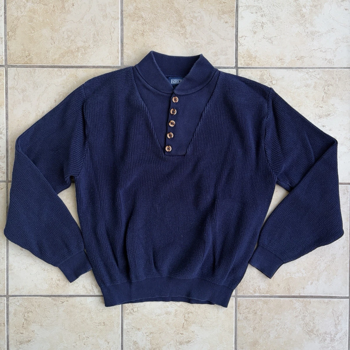 Lands' End Cotton Sweaters for Men for sale | eBay